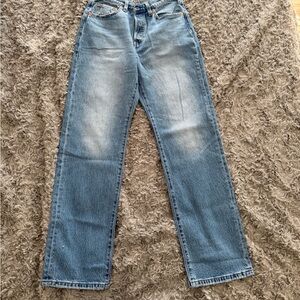 Levi's Classic Blue Straight Leg Jeans
